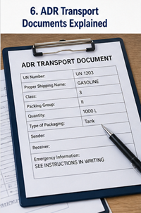 Документообіг ADR та транспортні документи для перевезення небезпечних вантажів у європейській логістиці