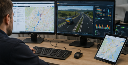 Цифрове планування маршрутів і системи GPS-трекінгу для негабаритних перевезень