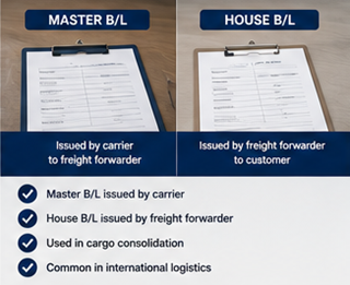 Порівняння Master Bill of Lading і House Bill of Lading у експедируванні вантажів