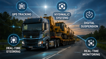 Цифрові системи та технологія GPS, що використовуються в сучасному транспорті для важких перевезень